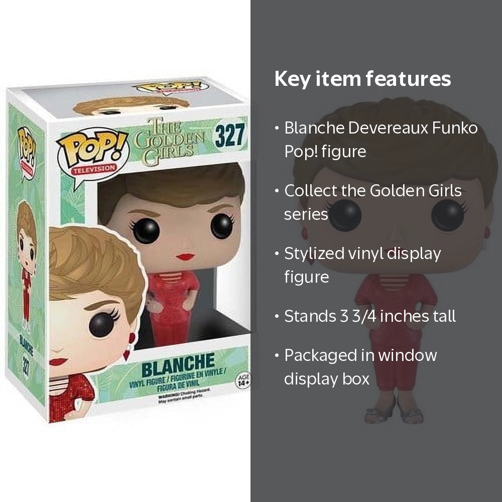 Funko, FUNKO POP! TELEVISION, The Golden Girls Blanche, 3 3/4-inch