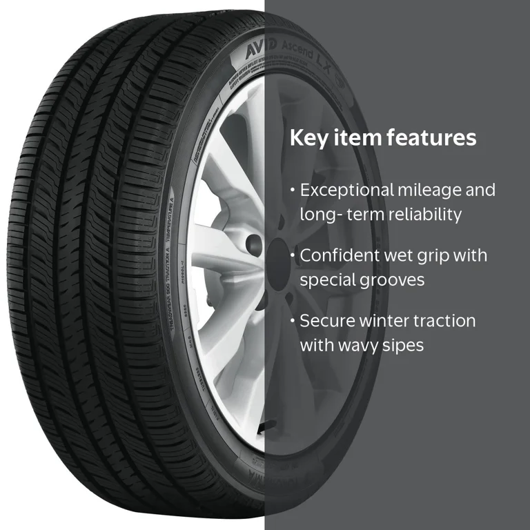 Yokohama, Passenger Tire, All Season, 205/65R15 94H - Walmart.com