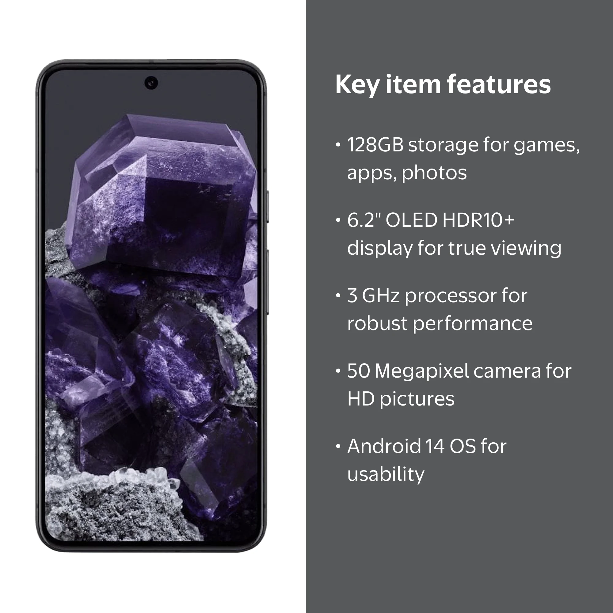 Google Pixel 8, Unlocked Android Smartphone, Pixel Camera, 24-Hour