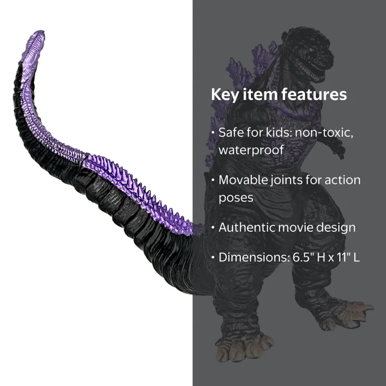 Generic Sega Shin Monster Dinosaur Action Figure, Movable Joints