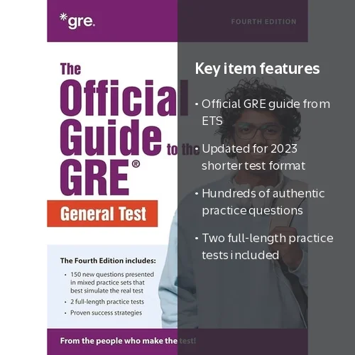 Educational Testing Service, Official GRE Guide, Fourth Edition
