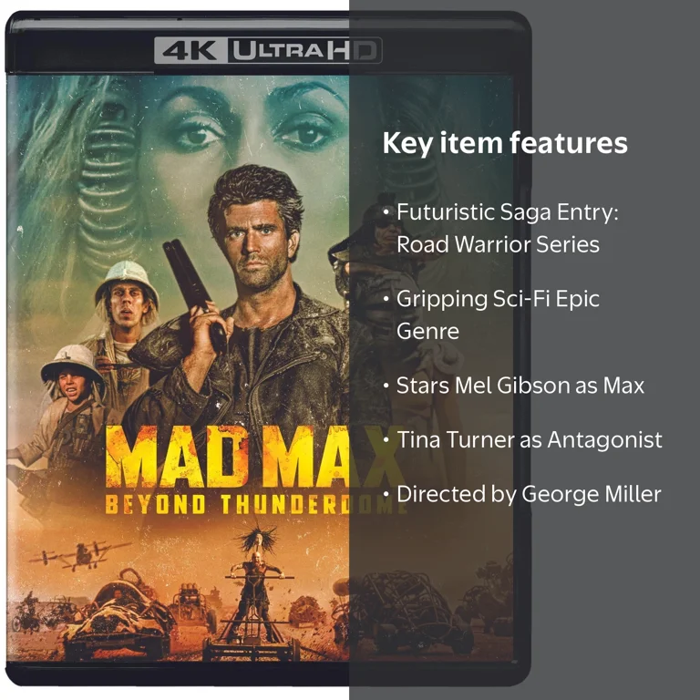 Warner Home Video: Mad Max Beyond Thunderdome - 4K Ultra HD + Blu