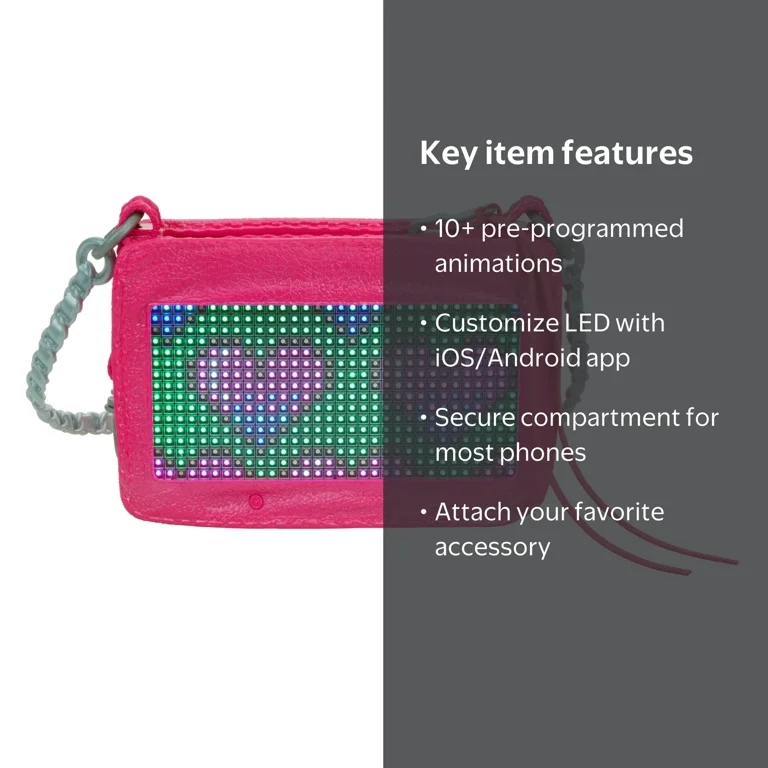 Project Mc2 Pixel Purse - Walmart.com