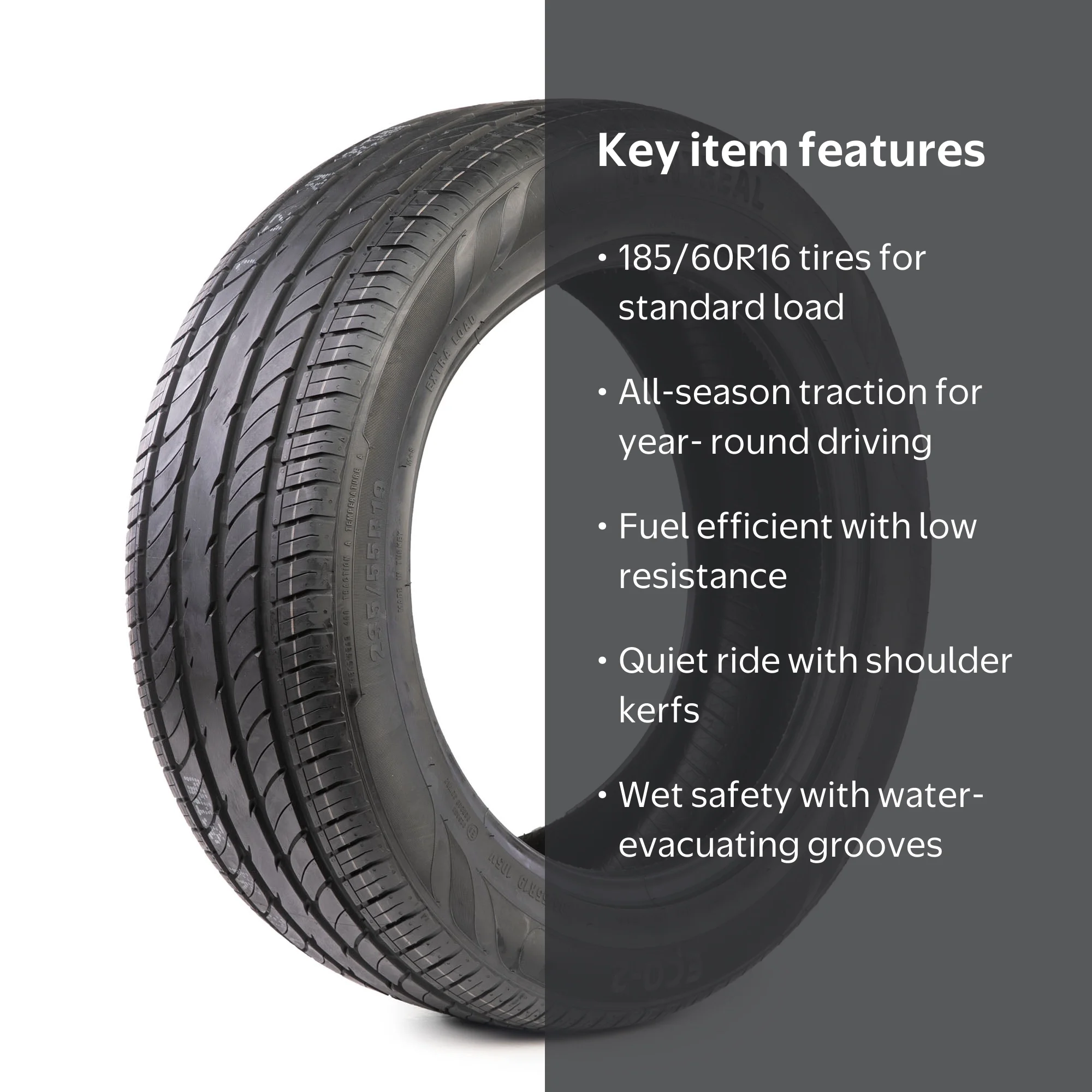 Montreal Eco-2 All Season 185/60R16 86V Passenger Tire - Walmart.com