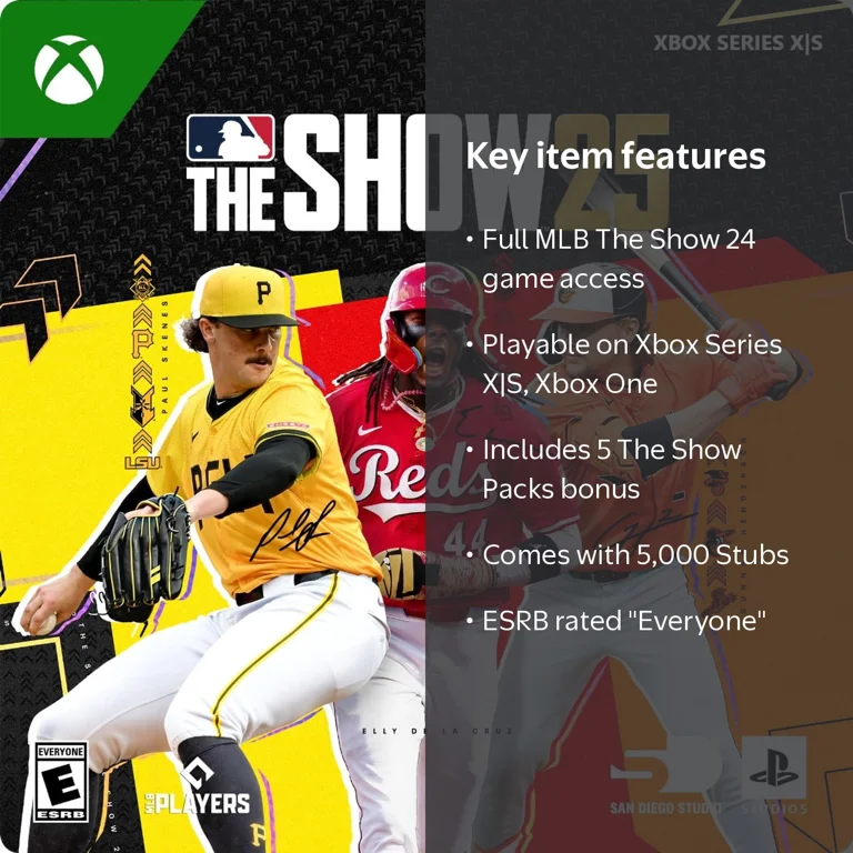 Free Shipping! Microsoft MLB The Show 25 Standard Edition Digital