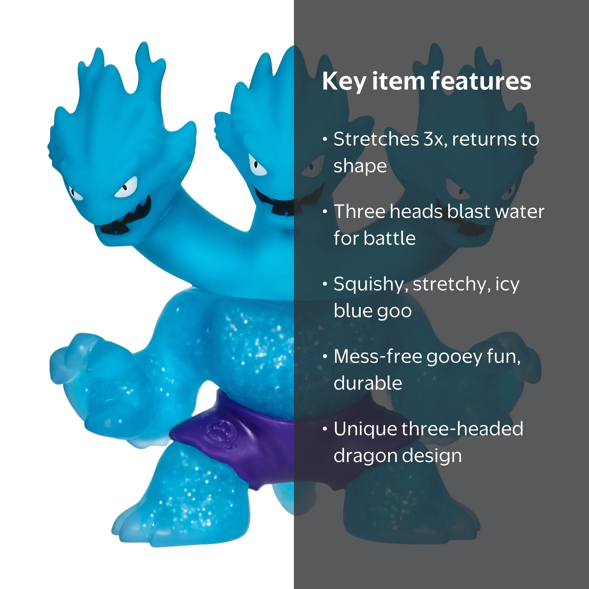 Heroes of Goo Jit Zu Water Blast Action Figure, Ultra Rare Three