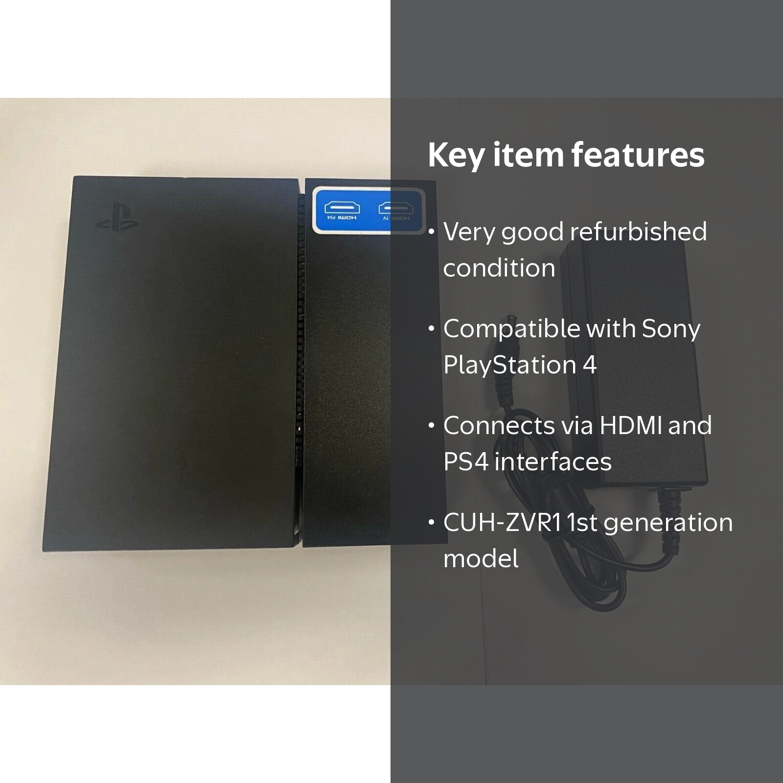 Restored Sony PlayStation VR Processor Unit CUH-ZVR1 PS4 W/ power