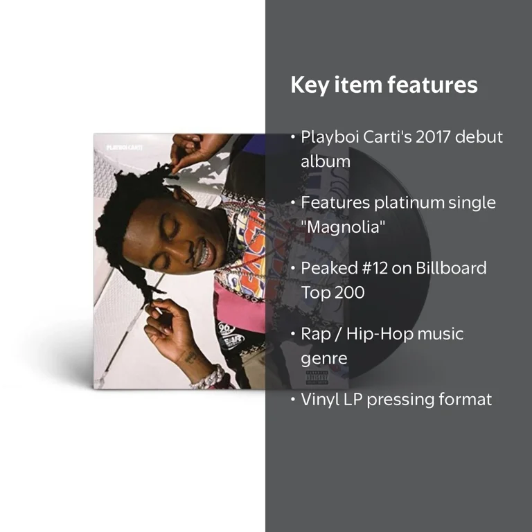 Interscope Records, Vinyl LP, Playboi Carti, Music & Performance