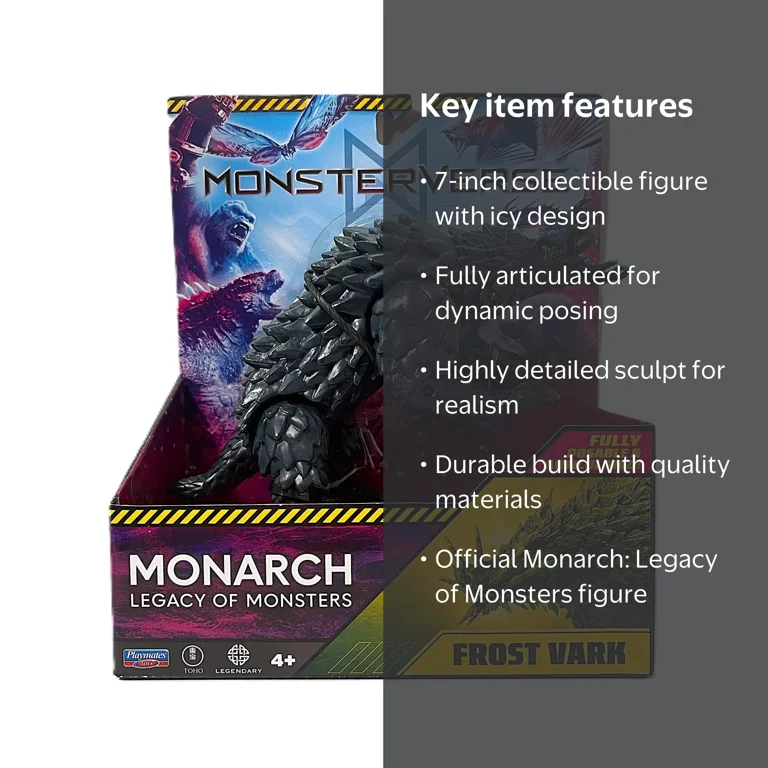 MonsterVerse FROST VARK Monarch Legacy Of Monsters Godzilla 7