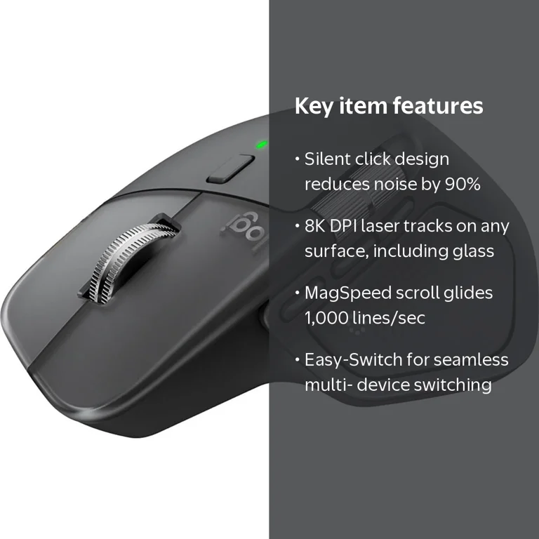 Logicool MX MASTER 4 ＋LOGI BOLT(A.C) Logitech, MX Master 4 for Business, 8K DPI, Wireless Mouse