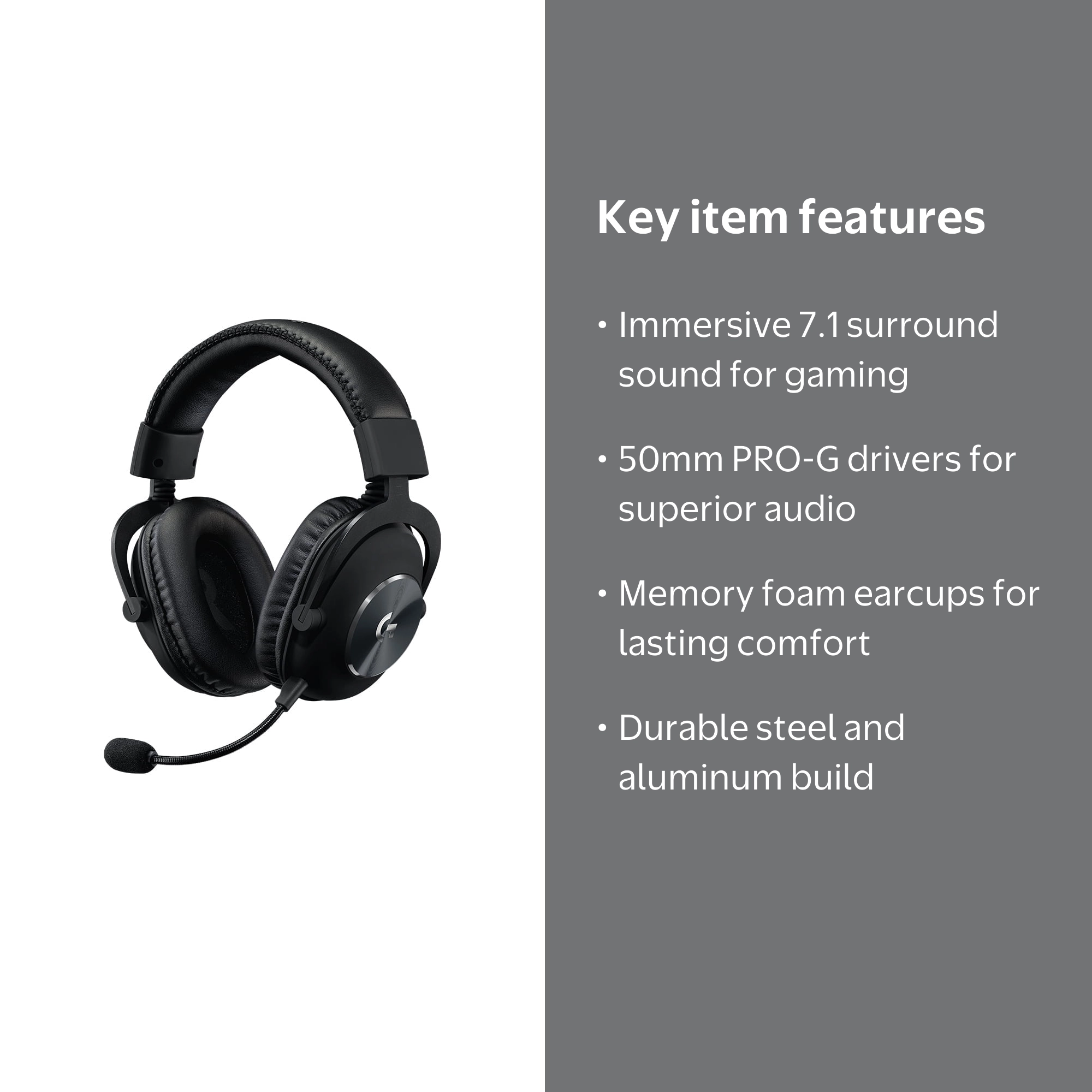 【Logicool】G PRO X Amazon.com: Logitech G PRO X Wireless Lightspeed Gaming Headset
