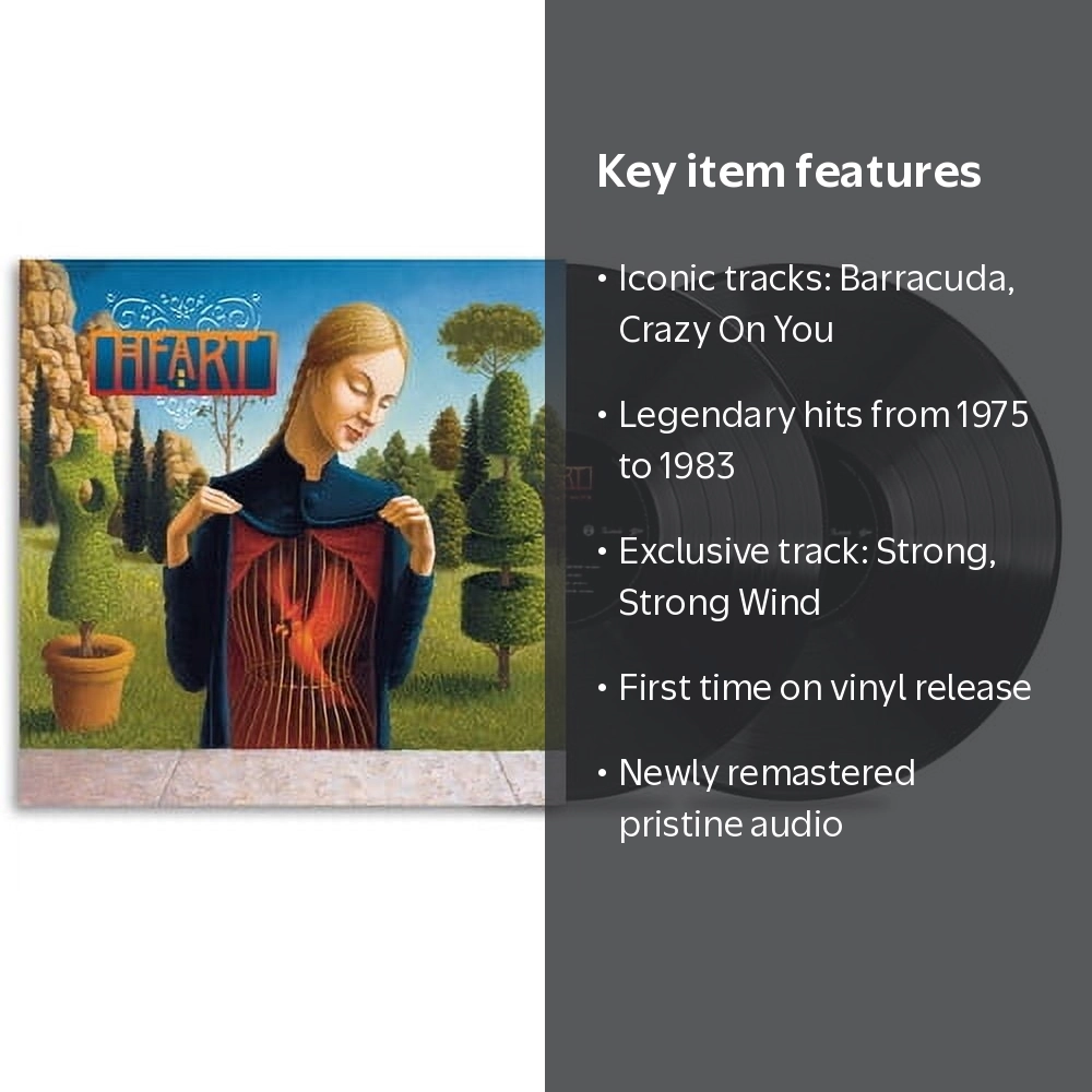 Heart - Greatest Hits - Vinyl Record - Walmart.com