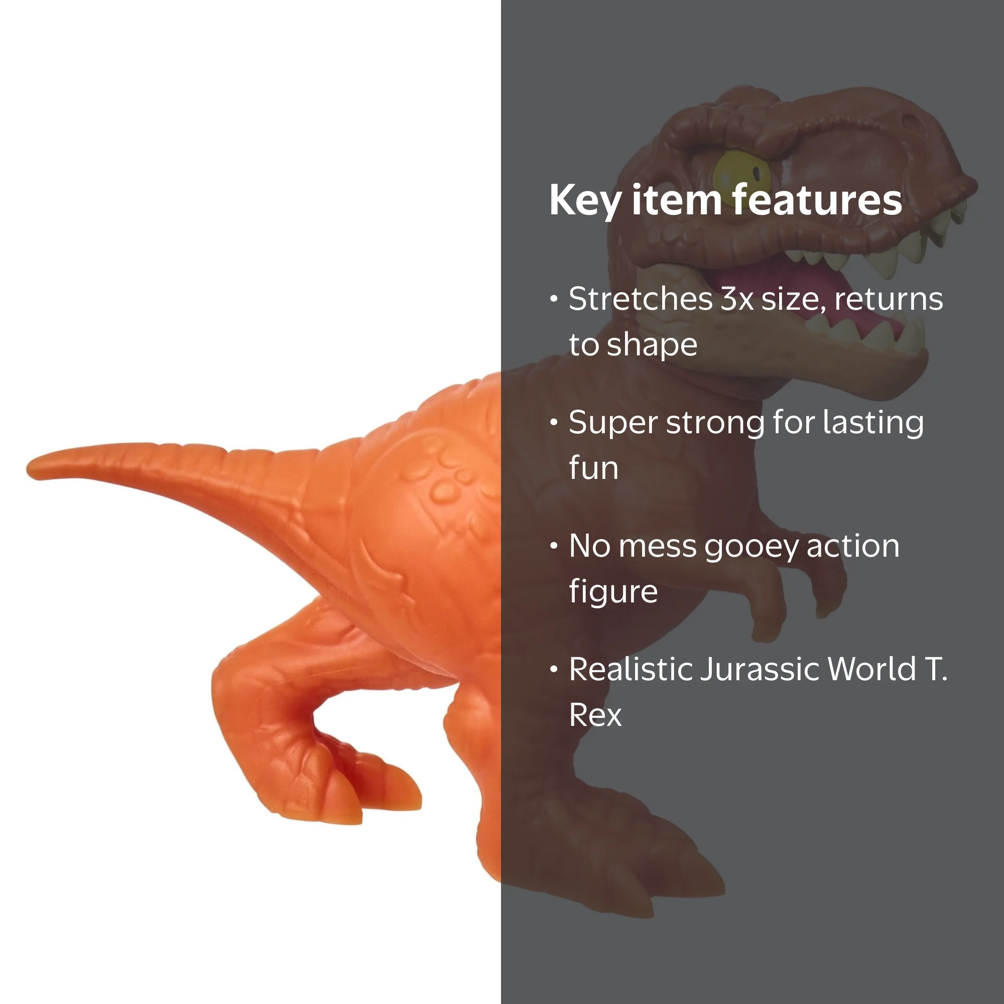 rexさん Heroes of Goo Jit Zu Jurassic World Stretch T. Rex, realistic