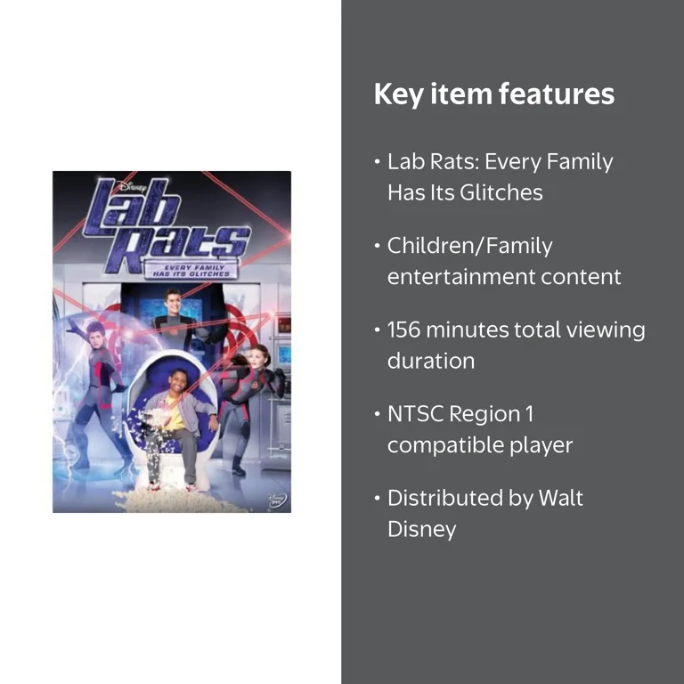 Lab Rats: Every Family Has Its Glitches [DVD] - Walmart.com