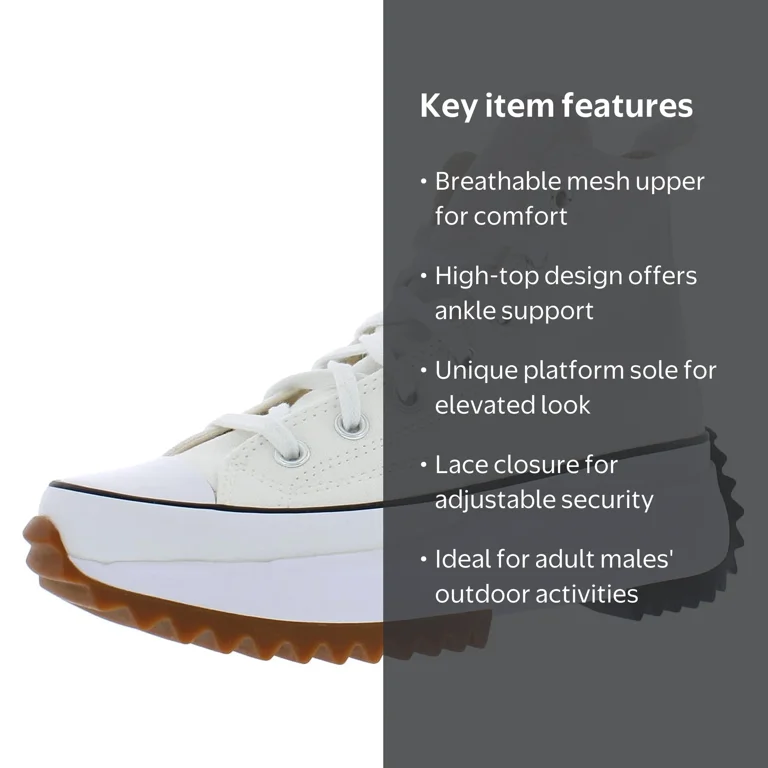 Converse Men's Run Star Hike Platform Hi Top Sneakers, Run Hike