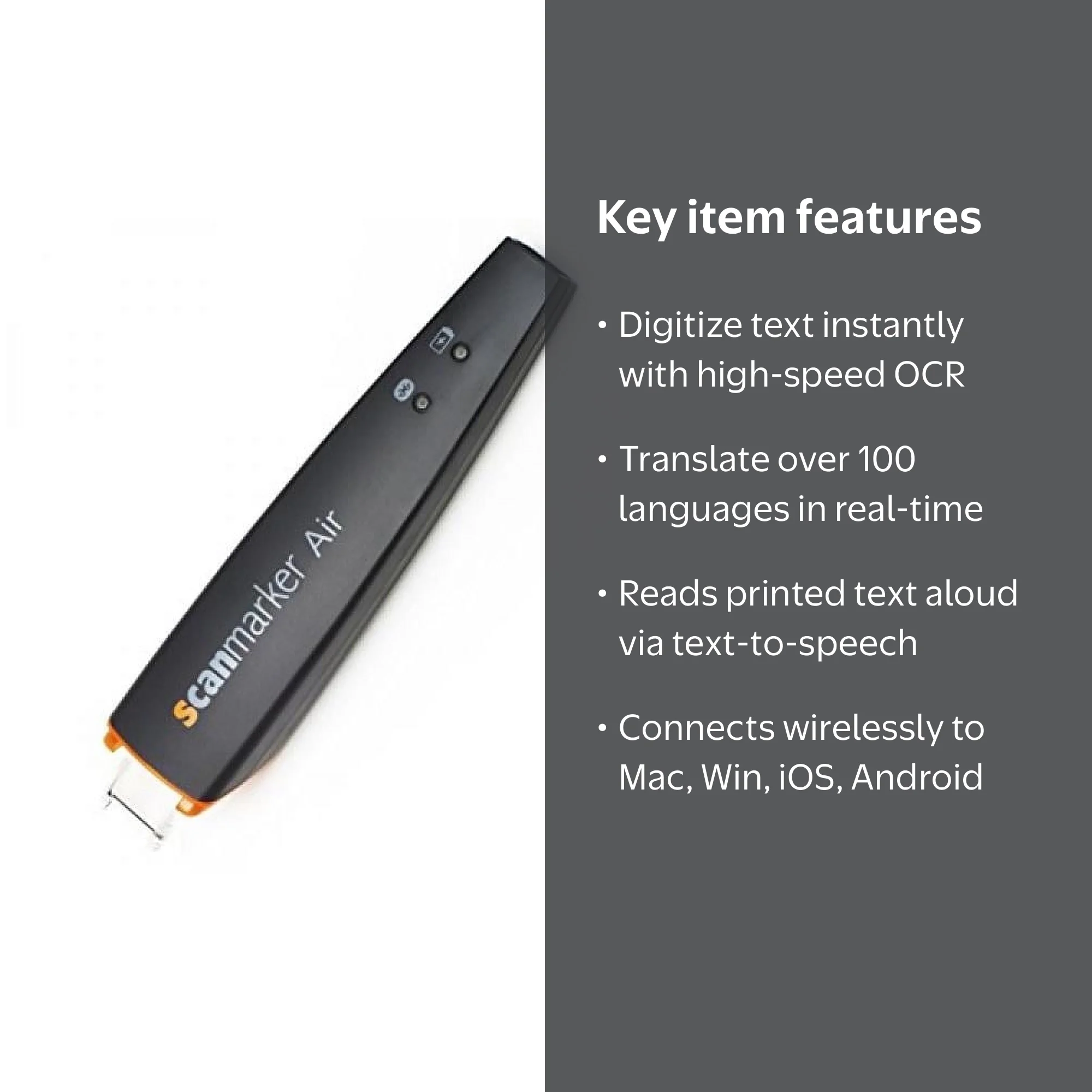 Scanmarker Aire Smart Pen - Wireless OCR Digital Highlighter