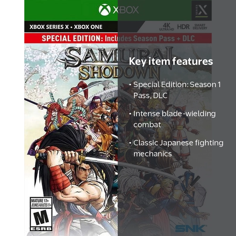 Samurai Shodown Enhanced Edition, Thq-Nordic, Xbox Series X, Xbox