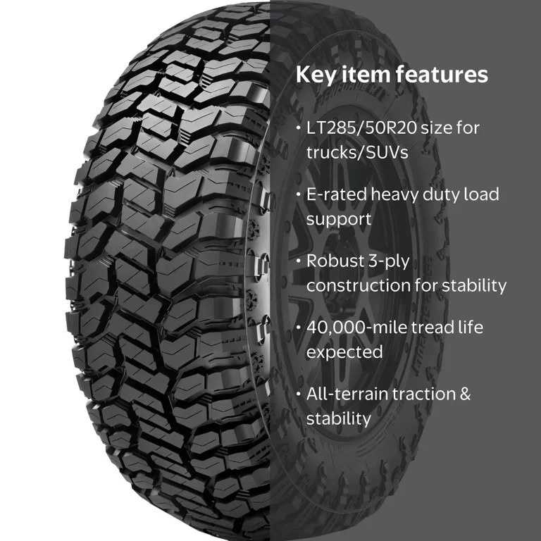 Radar Renegade R/T Rugged Terrain LT285/50R20 119/116Q E Light