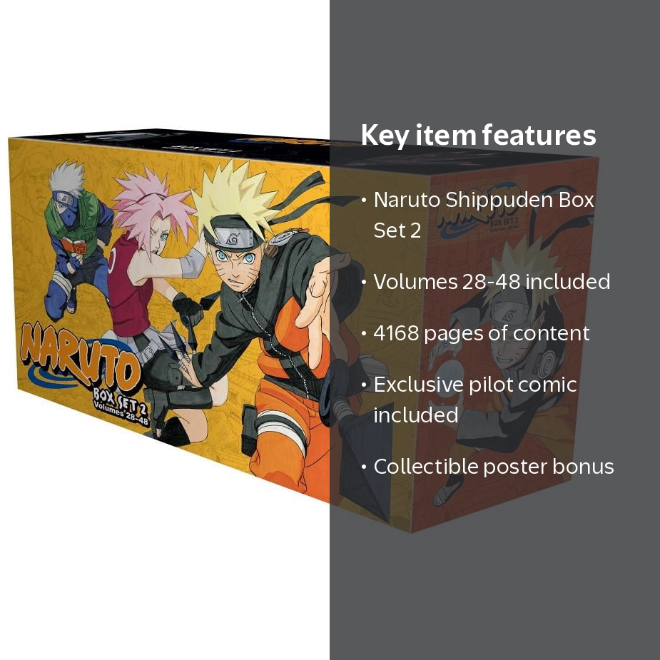 Masashi Kishimoto, Naruto Box Sets, Book 2, Naruto Box Set 2
