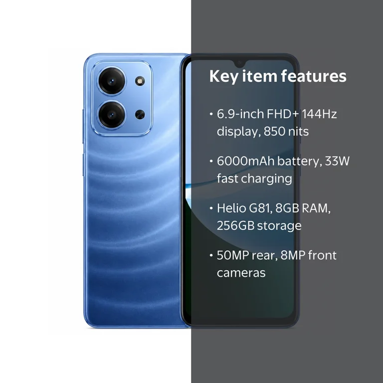 XIAOMI Redmi 15C 4G 256GB ROM 8GB RAM Dual SIM GSM Unlocked - Blue