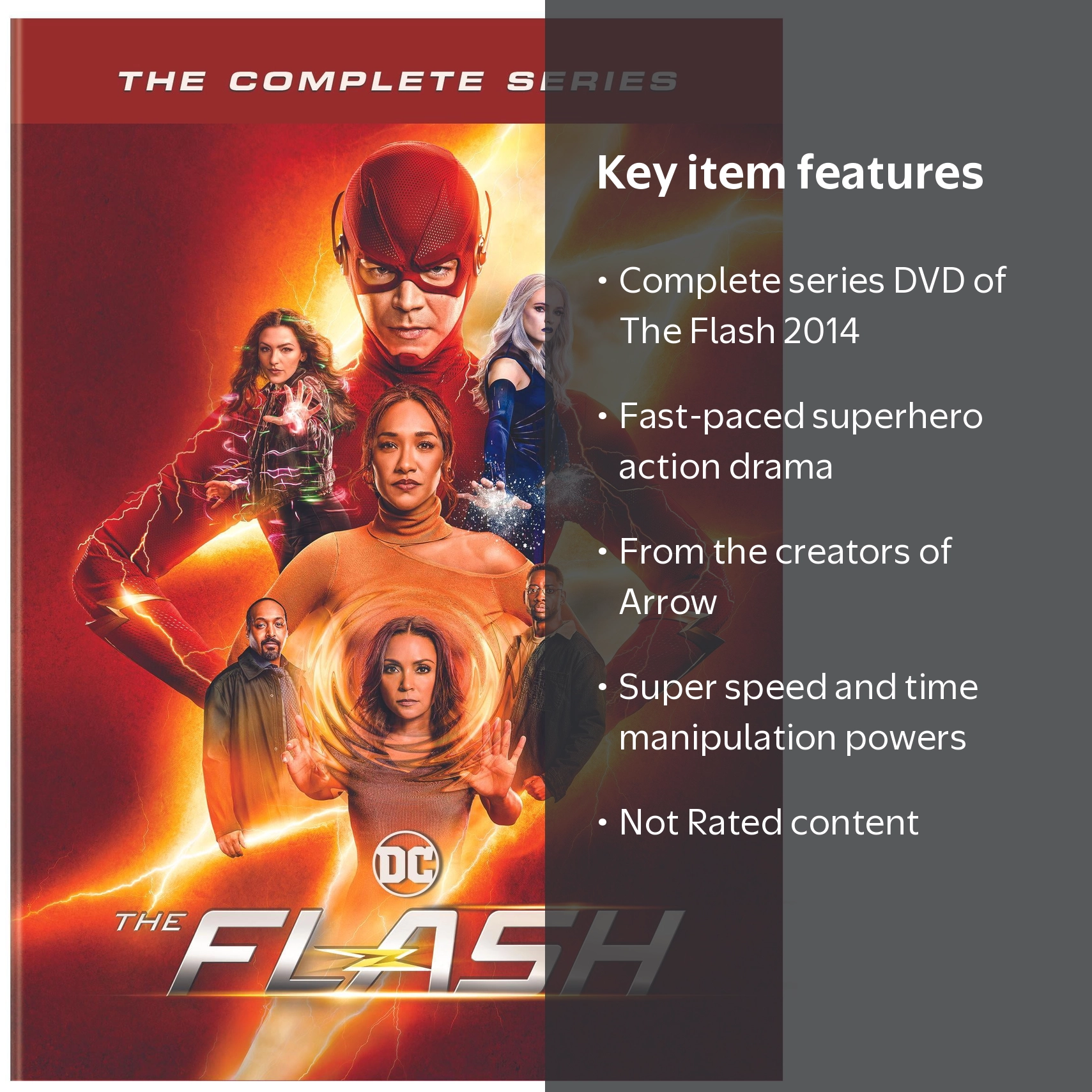 The Flash: Full DC Television Set, The Complete Series (2014) (DVD