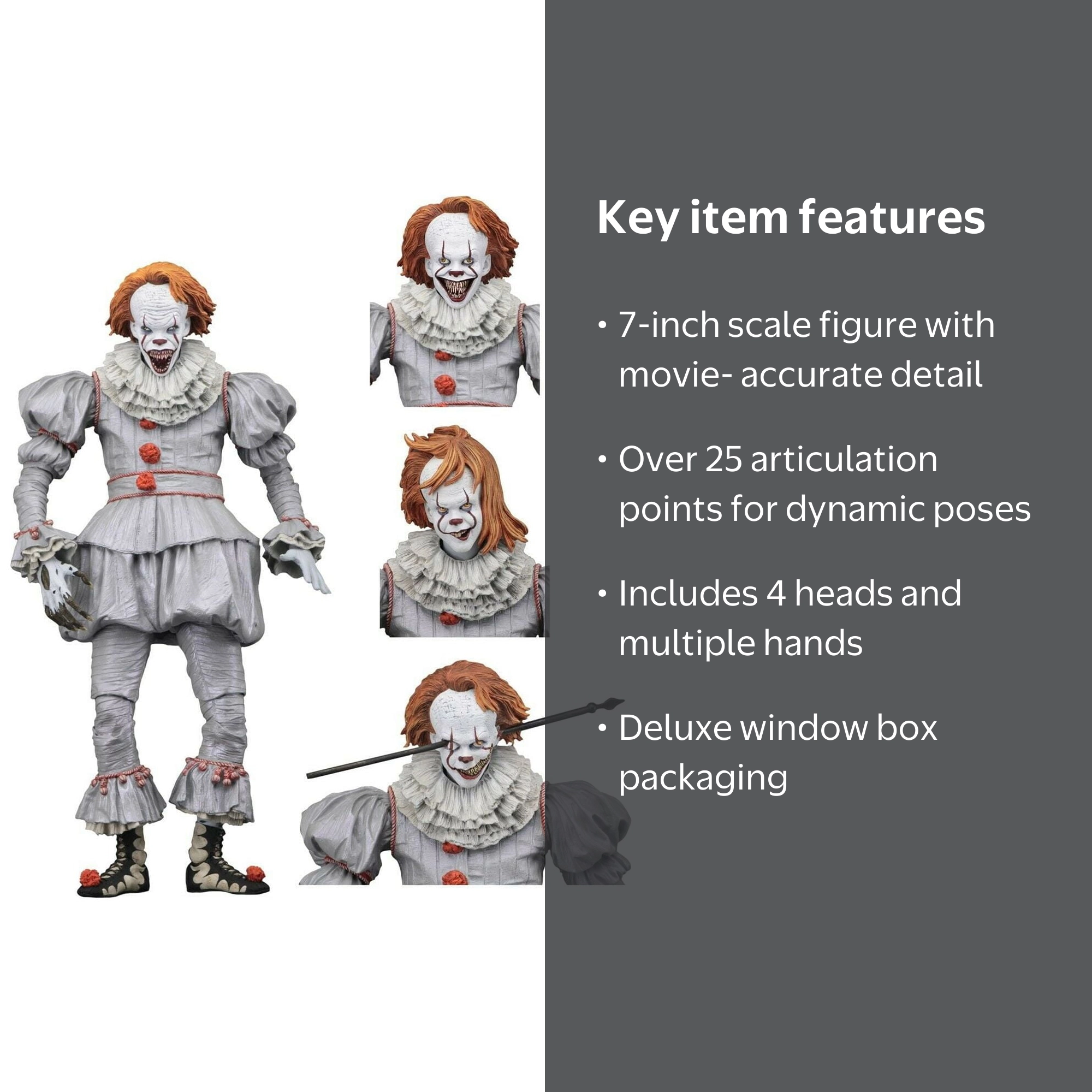 2017 Pennywise Figure - Sci-fi figures for collectors stores
