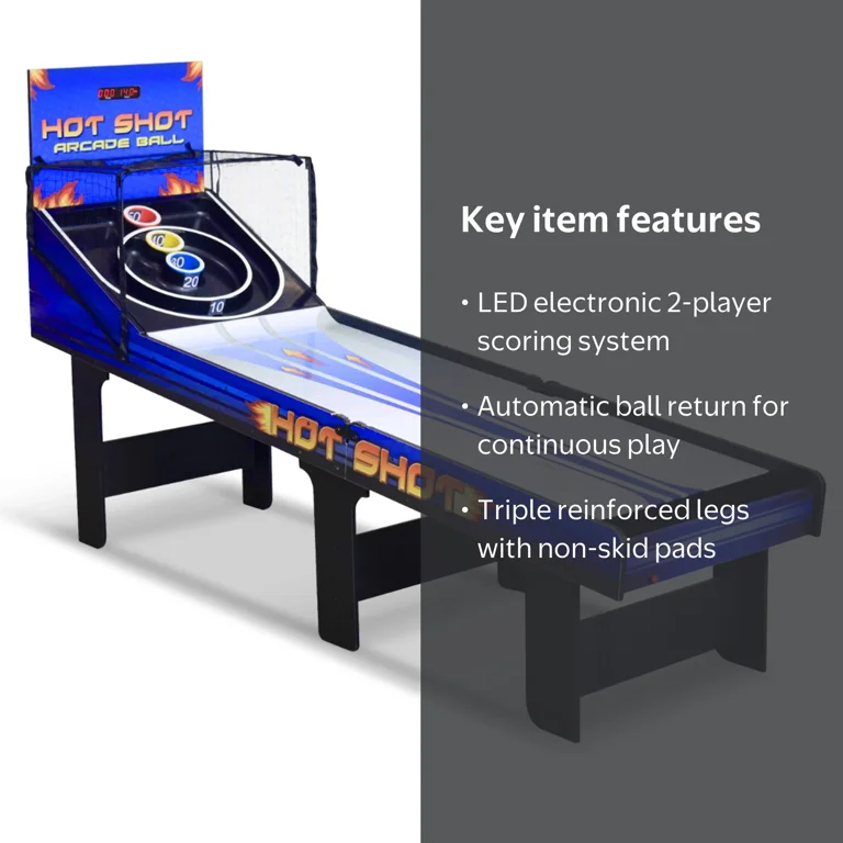 Hathaway Hot Shot 8-ft Arcade Ball Table - Walmart.com