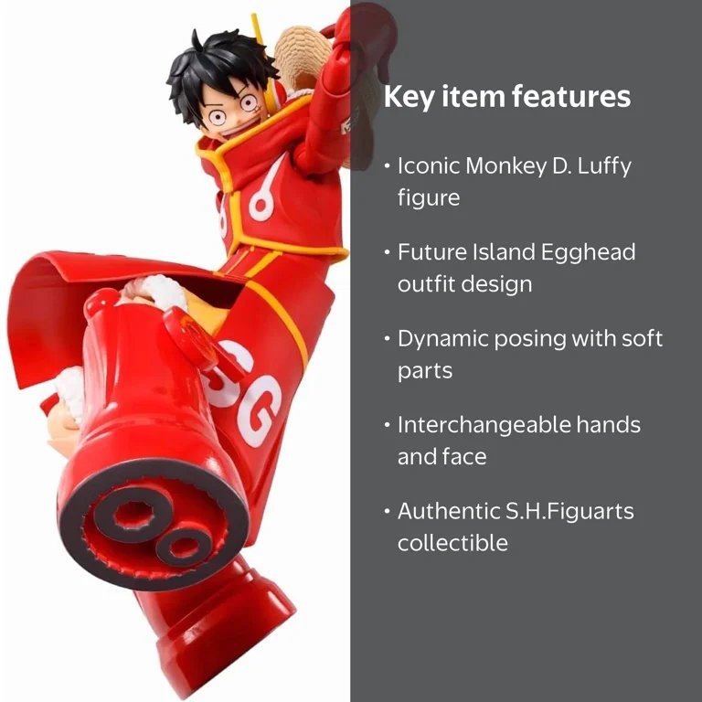 Tamashii NATIONS, Monkey D. Luffy Future Island Egghead S.H.