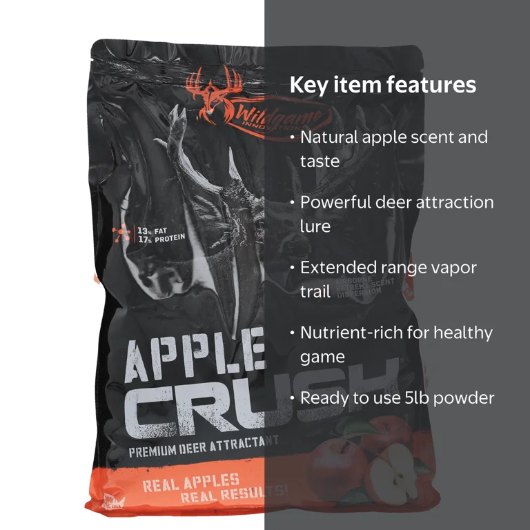 Wildgame Innovations, Deer Attractant, 5 lb, Apple Crush - Walmart.com