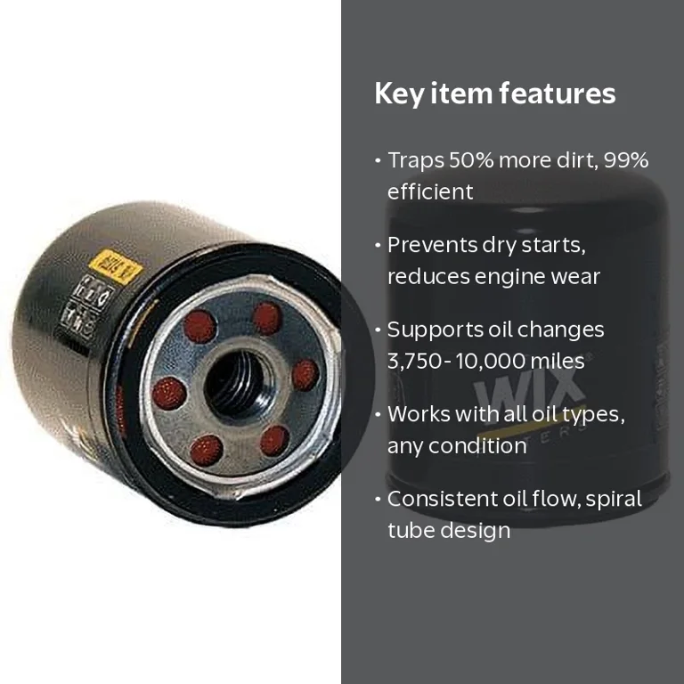 WEST① WIX 51374 Oil Filter, Spin-on, 3.529