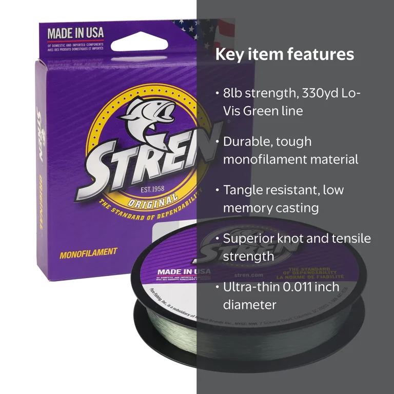 best 8lb mono fishing line SF 8LB/3.6KG 330YD/300M X-Strong Ice Monofilament with Spool Line Fishing Wire Freshwater, Clear : Sports & Outdoors Trilene Big Game is a true luxury line Stren Original Monofilament Fishing Line