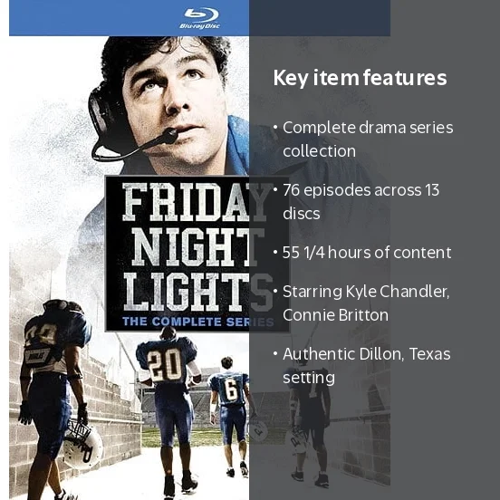 Friday Night Lights: The Complete Series - Walmart.com
