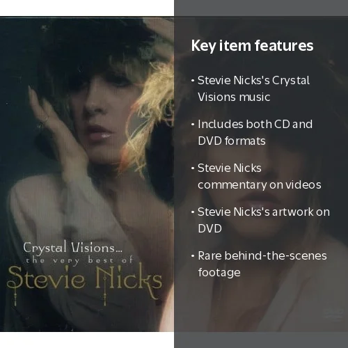Stevie Nicks - Crystal Visions: Very Best Of Stevie Nicks, CD+DVD