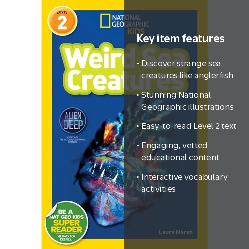 National Geographic Kids Readers Weird Sea Creatures (National