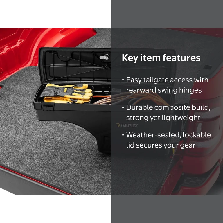UNDERCOVER, Truck Bed Toolbox, Fits 15-26 F150, Swingcase