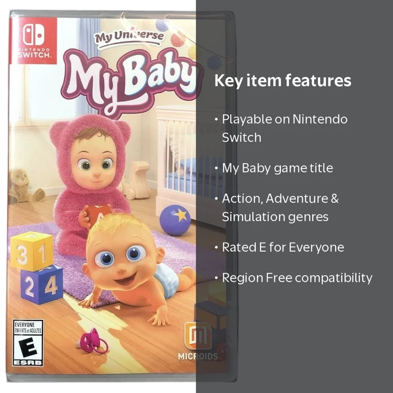XQMovie, My Universe My Baby, Nintendo Switch Game, Action and