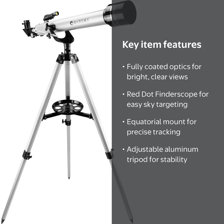岐阜市★ナビＴＶ★Ｂカメラ★Ｒモニター★4ＷＤ★スマキー2個★Ｐスタ★ＥＴＣ★ 525 Power, 70060 Starwatcher Refractor, AZ, Silver, Red Dot