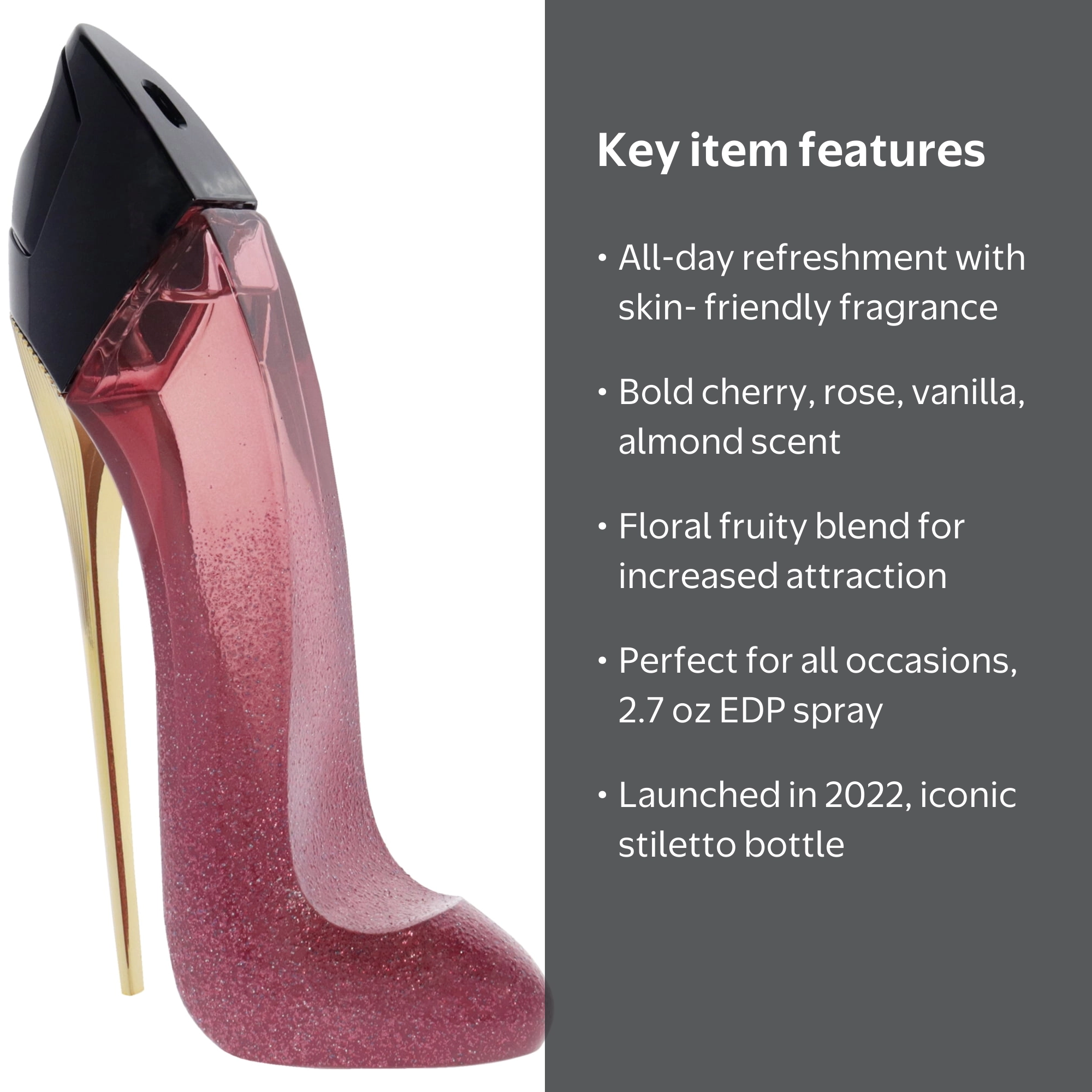 Carolina Herrera Very Good Girl Glam, 2.7 oz EDP Spray, Cherry