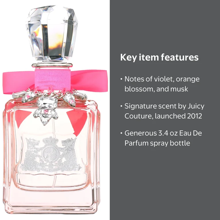 Juicy Couture La La Perfume - EDP Spray for Women, 3.4 oz