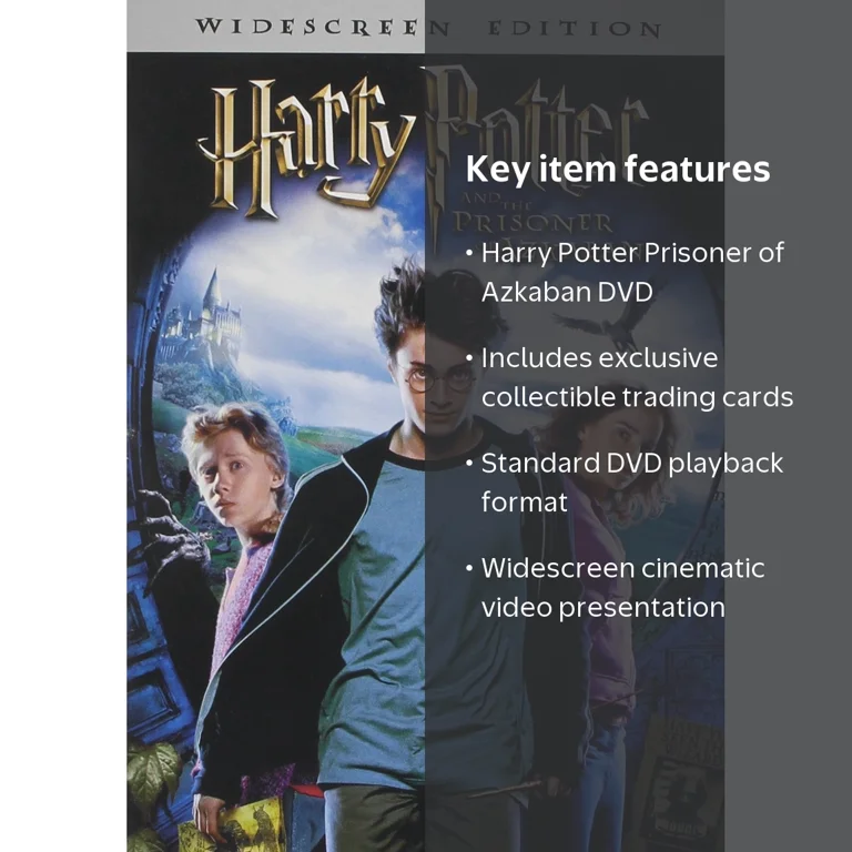 Warner Bros, DVD, Prisoner of Azkaban, with Collector's Trading