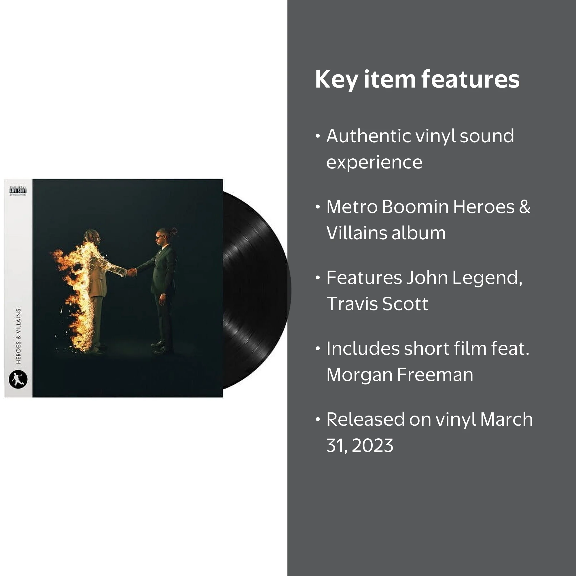 Metro Boomin - Heroes & Villains - Music & Performance - Vinyl