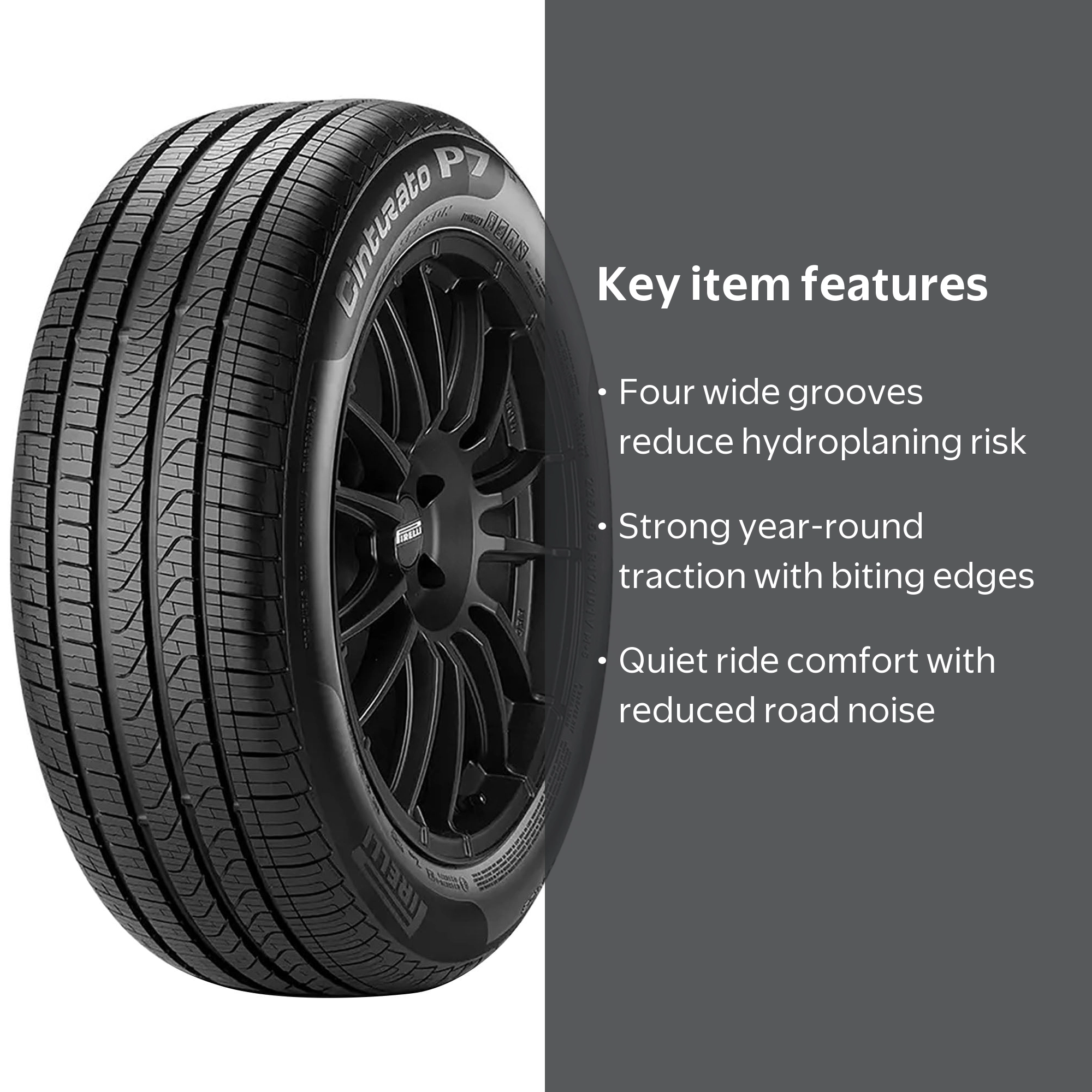 Pirelli, Passenger Tire, 225/40R18 92H XL, All Season Performance