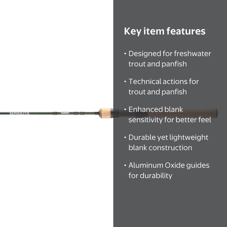 Shimano Fishing SENSILITE 60 L SPN A Freshwater Trout Panfish