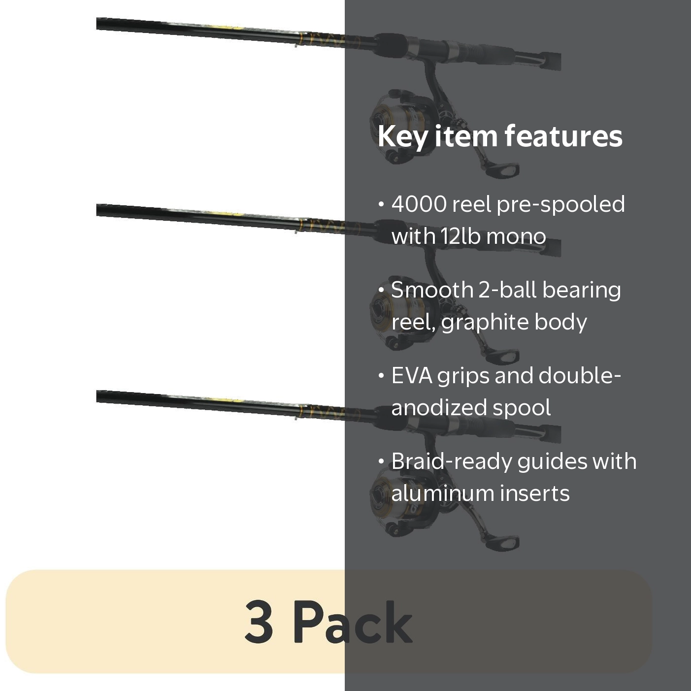 Free Shipping! Tsunami Citadel 7ft Medium Power Spinning Combo