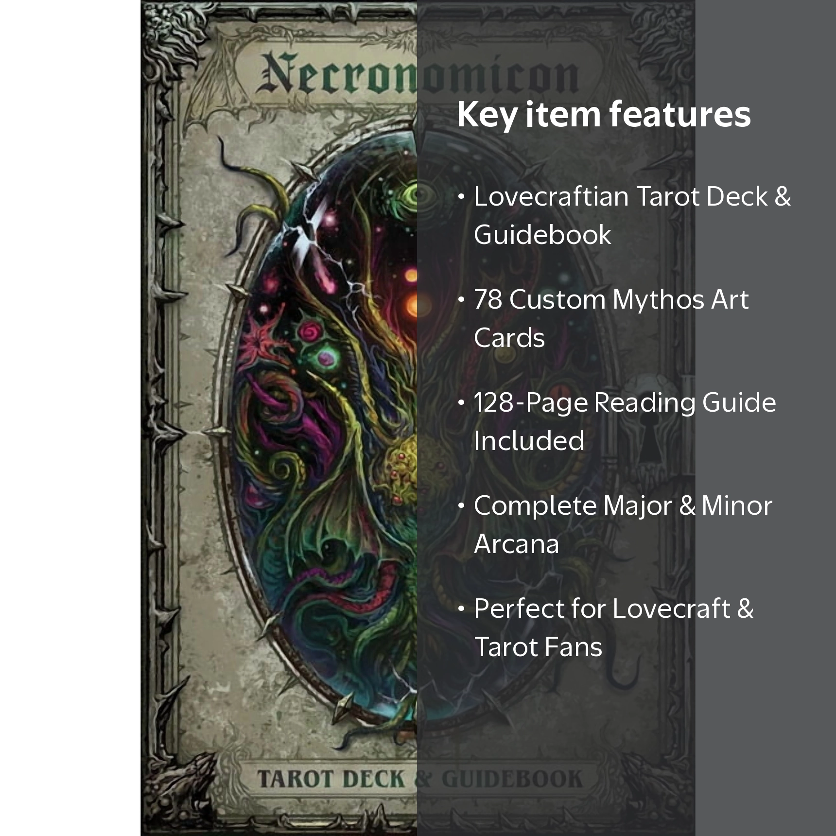 Christopher March, Tarot Deck and Guidebook, 1st Ed, Lovecraft