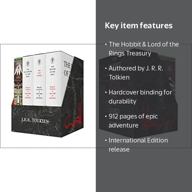 Unbranded, The Hobbit & Lord of the Rings Gift Set, Middle-earth