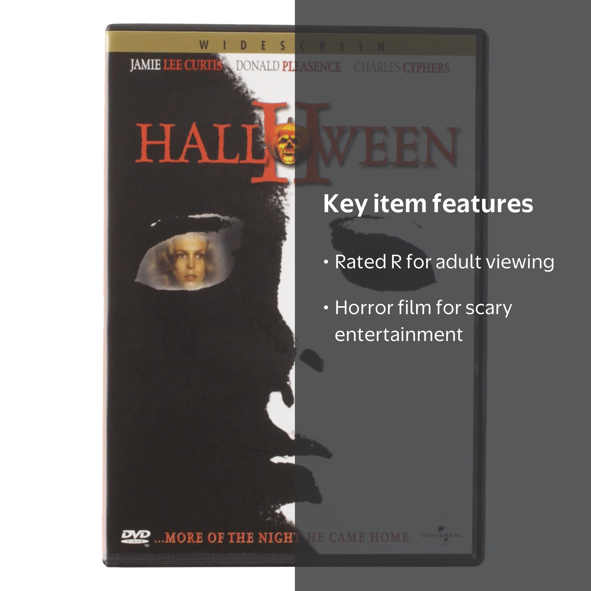 SDS, Halloween 2 DVD, R, Horror - Sequel to the Classic Slasher