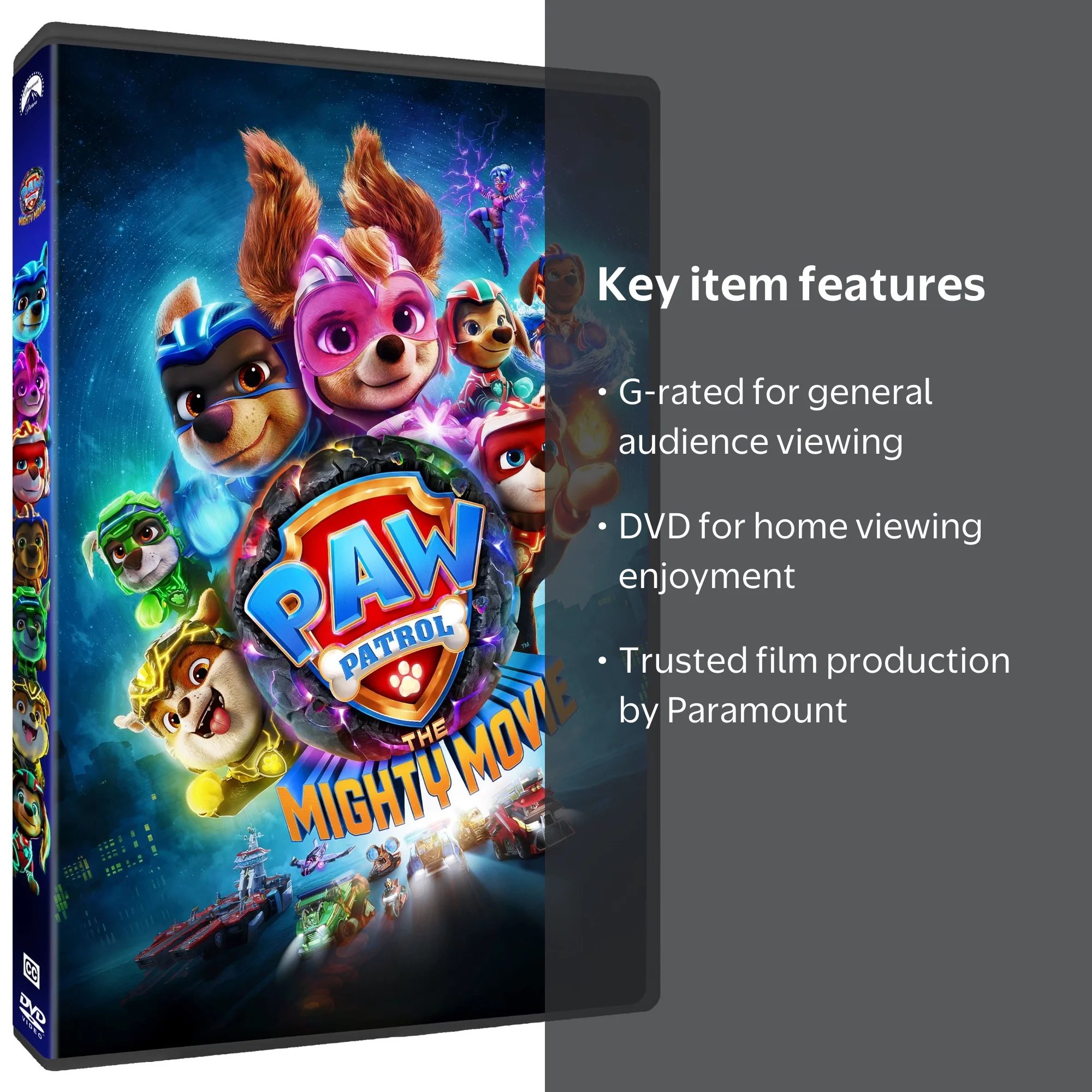 PAW Patrol: The Mighty Movie (DVD) - Walmart.com