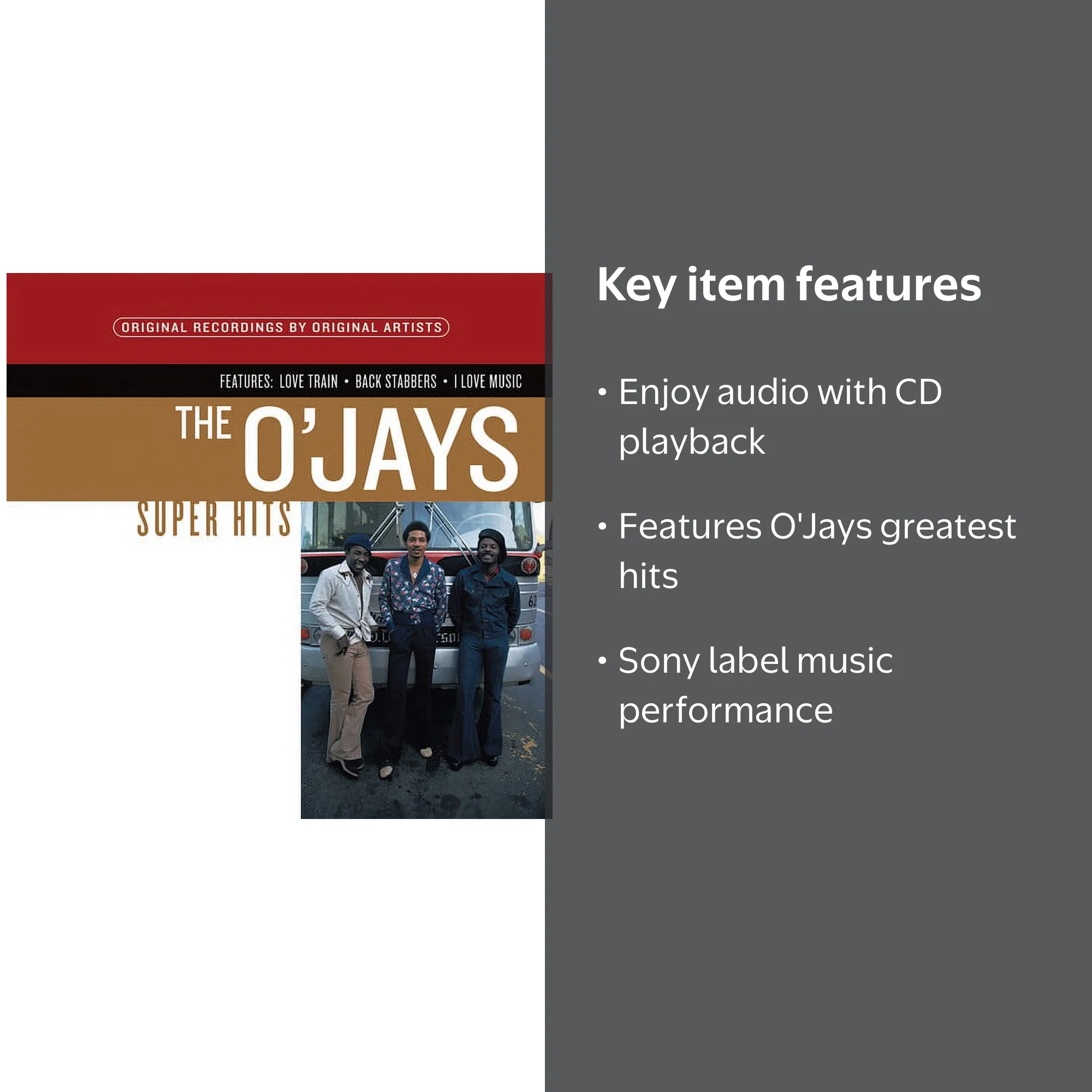The O'Jays - The O'Jays Greatest Hits - Music & Performance - CD