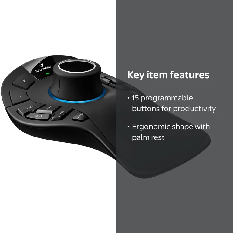 3Dconnexion SpaceMouse Pro Wireless Bluetooth Edition 3DX700119